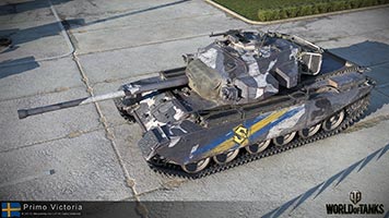 Успейте приобрести премиум танк Primo Victoria для игры World Of Tanks стоимостью 990 рублей.