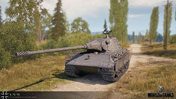 Купите премиум танк E 75 TS для World Of Tanks
